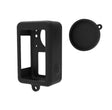 For DJI Osmo Action 3 Silicone Protective Case Lens Cap(Black) -  by PMC TechLife | Online Shopping South Africa | PMC TechLife