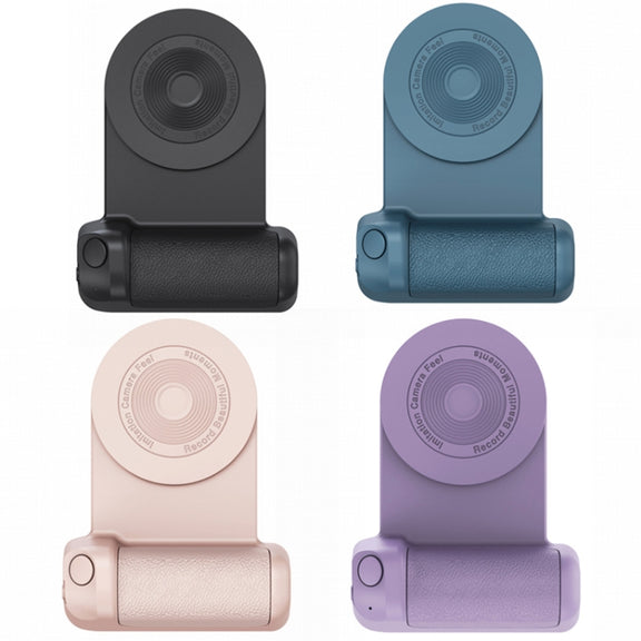 BBC-8 3 In1 Magnetic Absorption Wireless Charging Phone Stand Bluetooth Handheld Selfie Stick, Style: Upgrade Model(Purple)