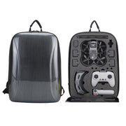 For DJI AVATA  Storage Bag Hard Shell Water-resistant Shoulder Bag Backpack(Brushed Gray)