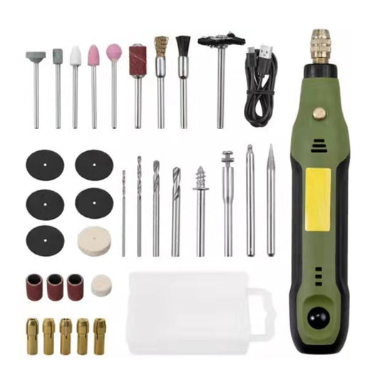 SLITE P-500-23 Charging Mini Electric Drill DIY Carving Tool - free shipping - PMC Jewellery - Order now!