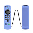2 PCS Y27 For Alexa Voice Remote 3rd Gen Silicone Non-slip Protective Cover(Luminous Blue) - Remote Control Covers by PMC TechLife | Online Shopping South Africa | PMC TechLife