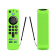 2 PCS Y27 For Alexa Voice Remote 3rd Gen Silicone Non-slip Protective Cover(Luminous Green) - Remote Control Covers by PMC TechLife | Online Shopping South Africa | PMC TechLife
