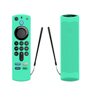 2 PCS Y27 For Alexa Voice Remote 3rd Gen Silicone Non-slip Protective Cover(Ice Blue)