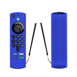 2 PCS Y27 For Alexa Voice Remote 3rd Gen Silicone Non-slip Protective Cover(Blue) - Remote Control Covers by PMC TechLife | Online Shopping South Africa | PMC TechLife