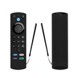 2 PCS Y27 For Alexa Voice Remote 3rd Gen Silicone Non-slip Protective Cover(Black) - Remote Control Covers by PMC TechLife | Online Shopping South Africa | PMC TechLife
