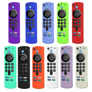 2 PCS Y27 For Alexa Voice Remote 3rd Gen Silicone Non-slip Protective Cover(Luminous Blue)