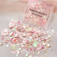 3 Boxes Nail Decorations Shell Sequins Nail Jewelry(02 Peach Pink) - free shipping - PMC TechLife - Order now!