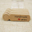 100pcs /Set Small Retro Baking Label DIY Jewelry Price Tag Bookmark Gift Card, Specification: Handmade Cowhide - free shipping - PMC TechLife - Order now!