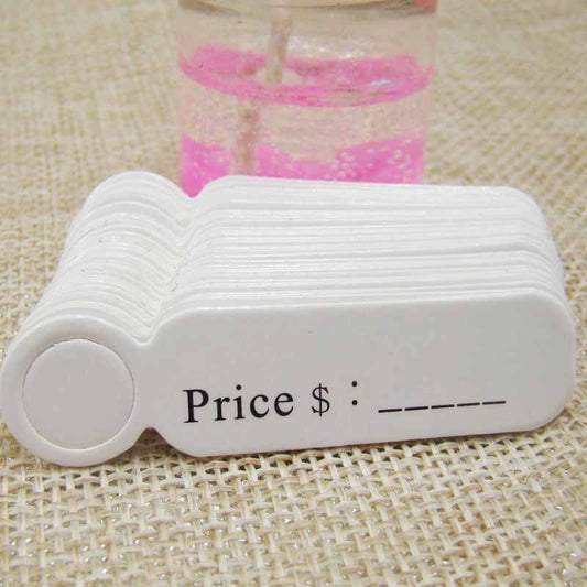 100pcs /Set Small Retro Baking Label DIY Jewelry Price Tag Bookmark Gift Card, Specification: Price White - Sticker & Tags by PMC Jewellery | Online Shopping South Africa | PMC Jewellery | Buy Now Pay Later Mobicred