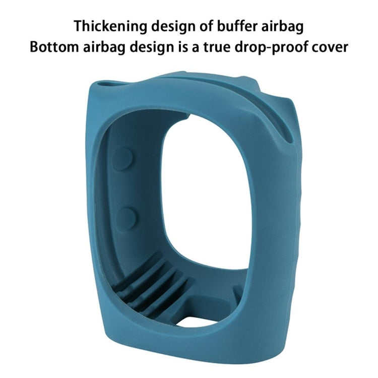 For JBL Clip 4 Bluetooth Speaker Silicone Case Protective Cover With Straps(Green) - Protective Case by PMC TechLife | Online Shopping South Africa | PMC TechLife