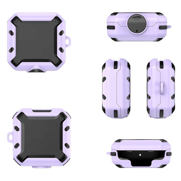 For Beats Fit Pro D2 Bluetooth Earphones Silicone Anti-shock Protective Case(Purple)