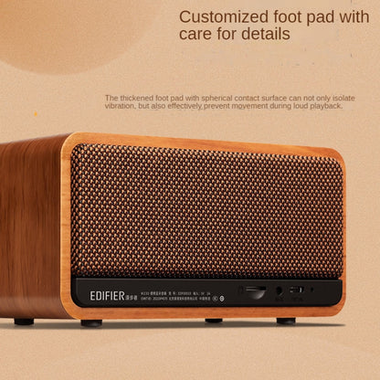 Edifier M230 Retro Classic Desktop Portable Wireless Bluetooth 5.0 Wood Speaker - free shipping - PMC Jewellery - Order now!