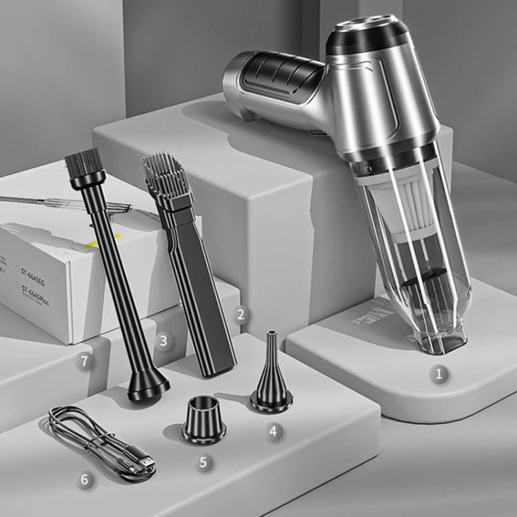 SUITU Car Wireless Wet And Wet Charging Handheld Vacuum Cleaner, Style: Basic - Vacuum Cleaner by SUITU | Online Shopping South Africa | PMC TechLife | Buy Now Pay Later Mobicred