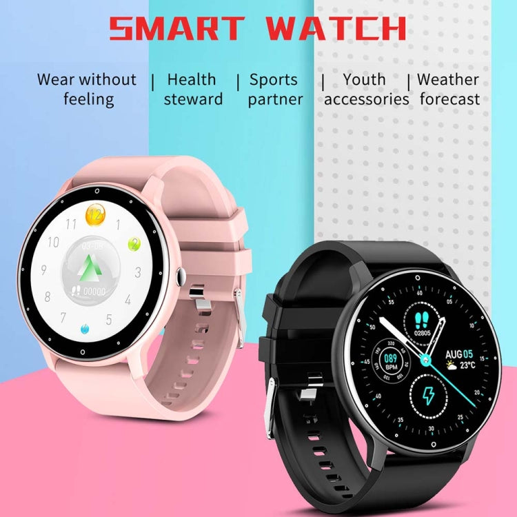 BW0223 Heart Rate/Blood Oxygen/Blood Pressure Monitoring Bluetooth Smart Calling Watch, Color: Mesh Black