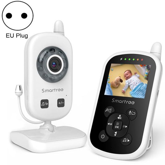 UU24 2.4 Inch Wireless Baby Monitor Camera Temperature Monitor 2 Way Audio VOX Lullaby EU Plug - free shipping - PMC Jewellery - Order now!