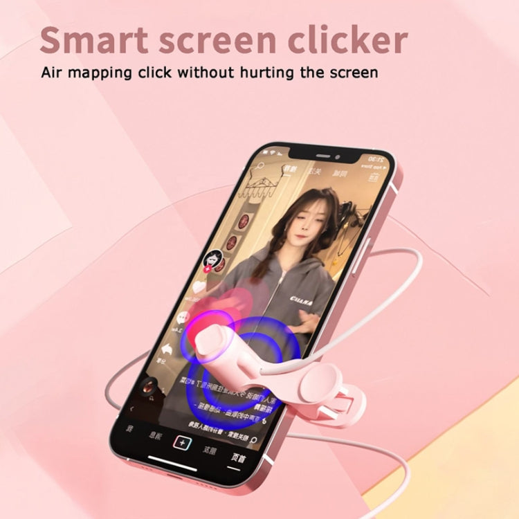 T2 Screen Clicker USB Grab Buyer Live Broadcast Automatic Screen Clicker(White)