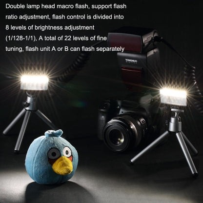 For Canon TTL Oral Insect Insect Teeth Ring Light YONGNUO YN24EX Macro Ring Flash Speedlite(Black) - free shipping - PMC Jewellery - Order now!
