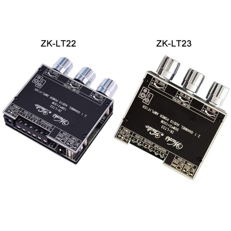 LT22 15W+30W 2.1 Channel TWS Bluetooth Audio Receiver Amplifier Module With Subwoofer - Breadboard / Amplifier Board by PMC TechLife | Online Shopping South Africa | PMC TechLife