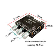 LT22 15W+30W 2.1 Channel TWS Bluetooth Audio Receiver Amplifier Module With Subwoofer