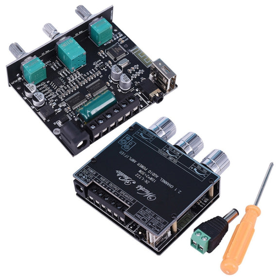 LT22 15W+30W 2.1 Channel TWS Bluetooth Audio Receiver Amplifier Module With Subwoofer