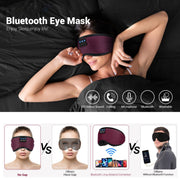 Bluetooth5.2 Sleep Eye Mask Intelligent Music Eye Protection Headphones(Black)