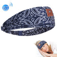 Sleep Headphones Wireless Headband for Training Yoga Running Sleeping Meditation(Deep Blue) - Eye Masks by PMC TechLife | Online Shopping South Africa | PMC TechLife