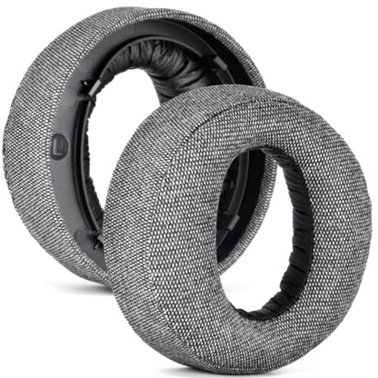 For Sony PS5 Wireless Pulse 3D 2pcs Headphone Replacement Earpads(Burlap Gray) - Earmuff & Pad by PMC Jewellery | Online Shopping South Africa | PMC Jewellery | Buy Now Pay Later Mobicred