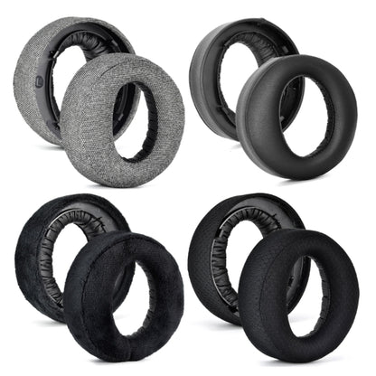 For Sony PS5 Wireless Pulse 3D 2pcs Headphone Replacement Earpads(Burlap Gray) - Earmuff & Pad by PMC Jewellery | Online Shopping South Africa | PMC Jewellery | Buy Now Pay Later Mobicred