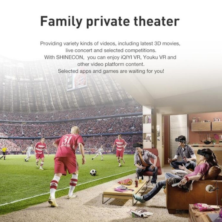 VRSHINECON G04BS 3D Virtual Reality Helmet VR Glasses With Bluetooth Headset - free shipping - PMC TechLife - Order now!