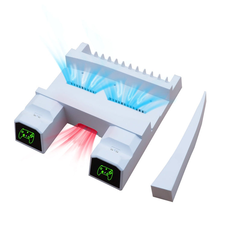 For PS5 SYP5-5088 Handle Dual Charging Cooling Fan With Disc Storage Rack - Others by PMC TechLife | Online Shopping South Africa | PMC TechLife