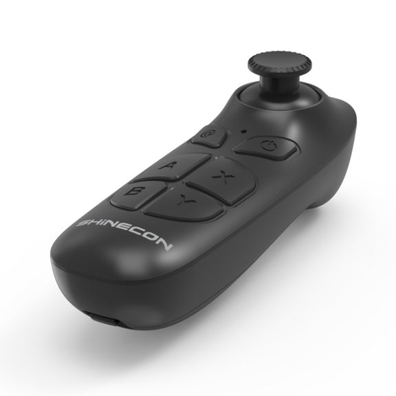 VR SHINECON SC-B03 VR Game Wireless Bluetooth Remote Control Handle Selfie Stick RC Video Playback(Black)