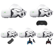 VR SHINECON G02EF Mobile Phone 3D Virtual Reality VR Game Helmet Glasses With Headset