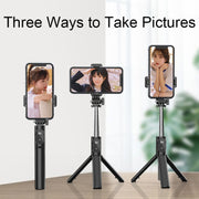 Portable 360 Degree Rotation Foldable Bluetooth Selfie Stick, Spec: P20H 102cm