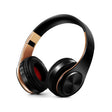 LPT660 Bluetooth Wireless Headset HIFI Stereo Sports Headphones(Black+Gold) - Headset & Headphone by PMC TechLife | Online Shopping South Africa | PMC TechLife