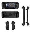 For Steam Deck V3 Non-slip Silicone Protective Case for Pocket Consoles(Black) - Accessories by PMC TechLife | Online Shopping South Africa | PMC TechLife