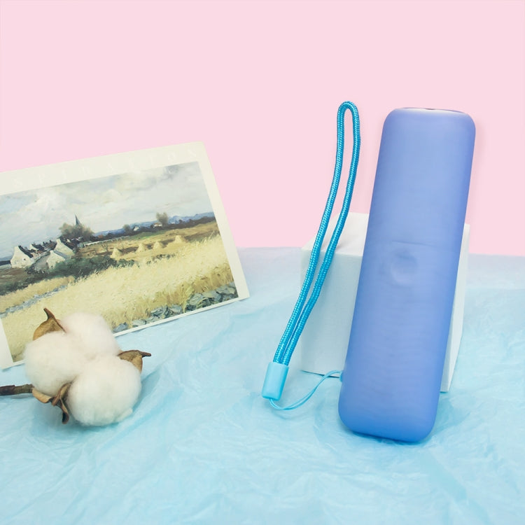 For ONN Android TV 4K UHD Streaming Device Y55 Anti-Fall Silicone Remote Control Cover(Luminous Blue) - Remote Control Covers by PMC TechLife | Online Shopping South Africa | PMC TechLife