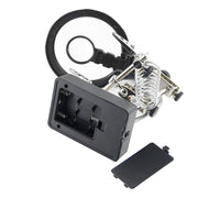 16129-C 2.5X/7.5X/10X LED Lighting Auxiliary Bracket Maintenance Magnifier(US Plug)