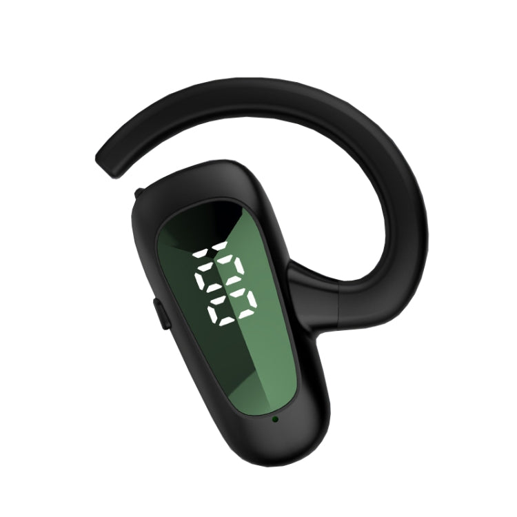 Bone Conduction Concepts Digital Display Stereo Bluetooth Earphones, Style: Single Ear(Green) - Bluetooth Earphone by PMC TechLife | Online Shopping South Africa | PMC TechLife