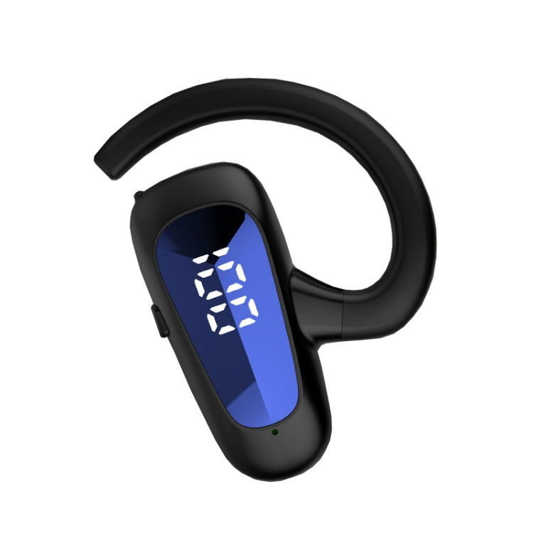 Bone Conduction Concepts Digital Display Stereo Bluetooth Earphones, Style: Single Ear(Blue) - Bluetooth Earphone by PMC TechLife | Online Shopping South Africa | PMC TechLife