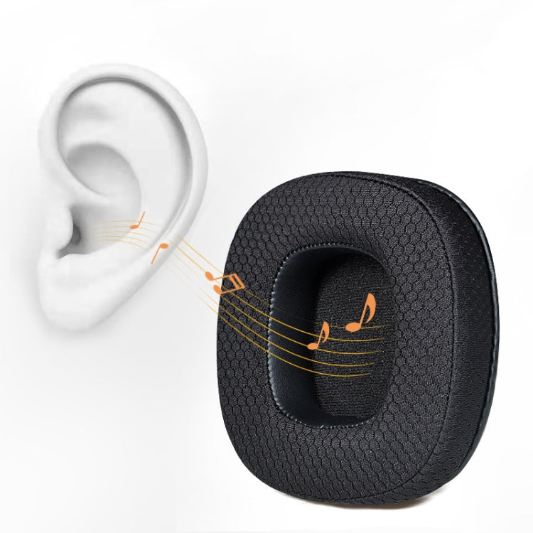1pair Headphone Breathable Sponge Cover for Xiberia S21/T20, Color: Net Black