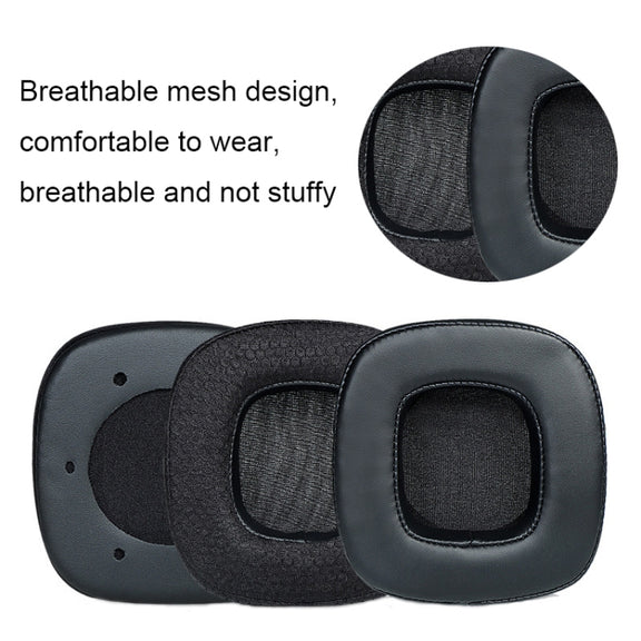 1pair Headphone Breathable Sponge Cover for Xiberia S21/T20, Color: Net Gray