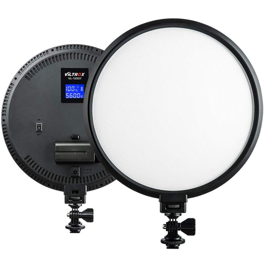 VILTROX VL-500T Intelligent Digital Display Circular LED Photography Fill Light - free shipping - PMC Jewellery - Order now!