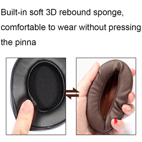 For Edifier W855BT 1pair Headset Soft and Breathable Sponge Cover, Color: Black