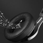 For Edifier W855BT 1pair Headset Soft and Breathable Sponge Cover, Color: Black