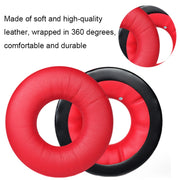 1pair Headset Sponge Cover for Sennheiser HD25-1II/25/25SP/25SP-II, Color: Black