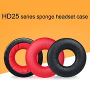 1pair Headset Sponge Cover for Sennheiser HD25-1II/25/25SP/25SP-II, Color: Red