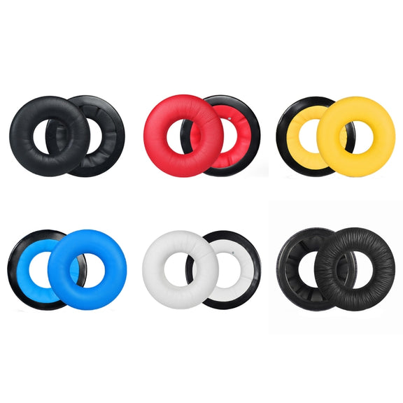 1pair Headset Sponge Cover for Sennheiser HD25-1II/25/25SP/25SP-II, Color: White