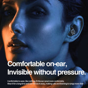 M5 Digital Display Bluetooth Headset Mini In-ear Invisible Headphones(Green)
