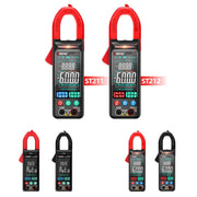 ANENG Large Screen Multi-Function Clamp Fully Automatic Smart Multimeter, Specification: ST212 Black DC Current