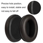 For Sennheiser Momentum 1pair Soft Comfortable Headset Sponge Cover, Color: Black Protein